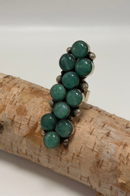 Circle Circle Dot Dot Statement Ring - ivyandlavyboutique ivyandlavyboutique