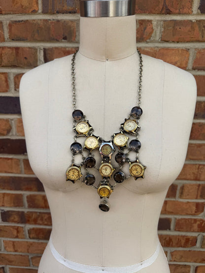 Click Clack - Watch Clock Necklace - ivyandlavyboutique ivyandlavyboutique