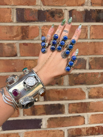 Clocking In 8 Piece Watch Cuff - ivyandlavyboutique ivyandlavyboutique