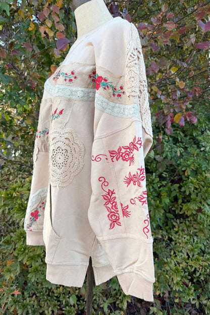 Cloud Dancer Sweatshirt - ivyandlavyboutique Jaded Gypsy