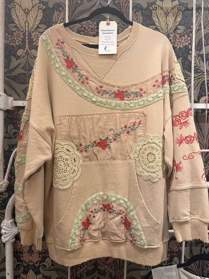 Cloud Dancer Sweatshirt - Preorder - ivyandlavyboutique Jaded Gypsy