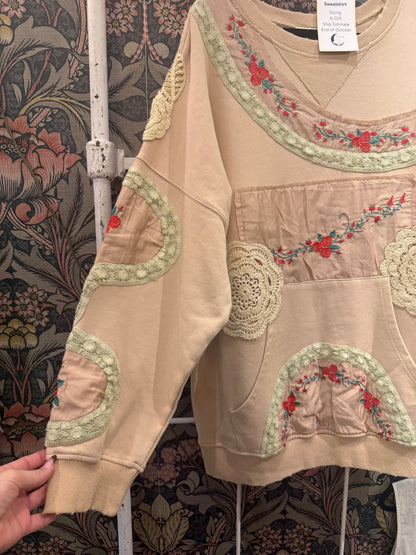 Cloud Dancer Sweatshirt - Preorder - ivyandlavyboutique Jaded Gypsy