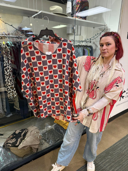 Collared printed top - ivyandlavyboutique ivyandlavyboutique