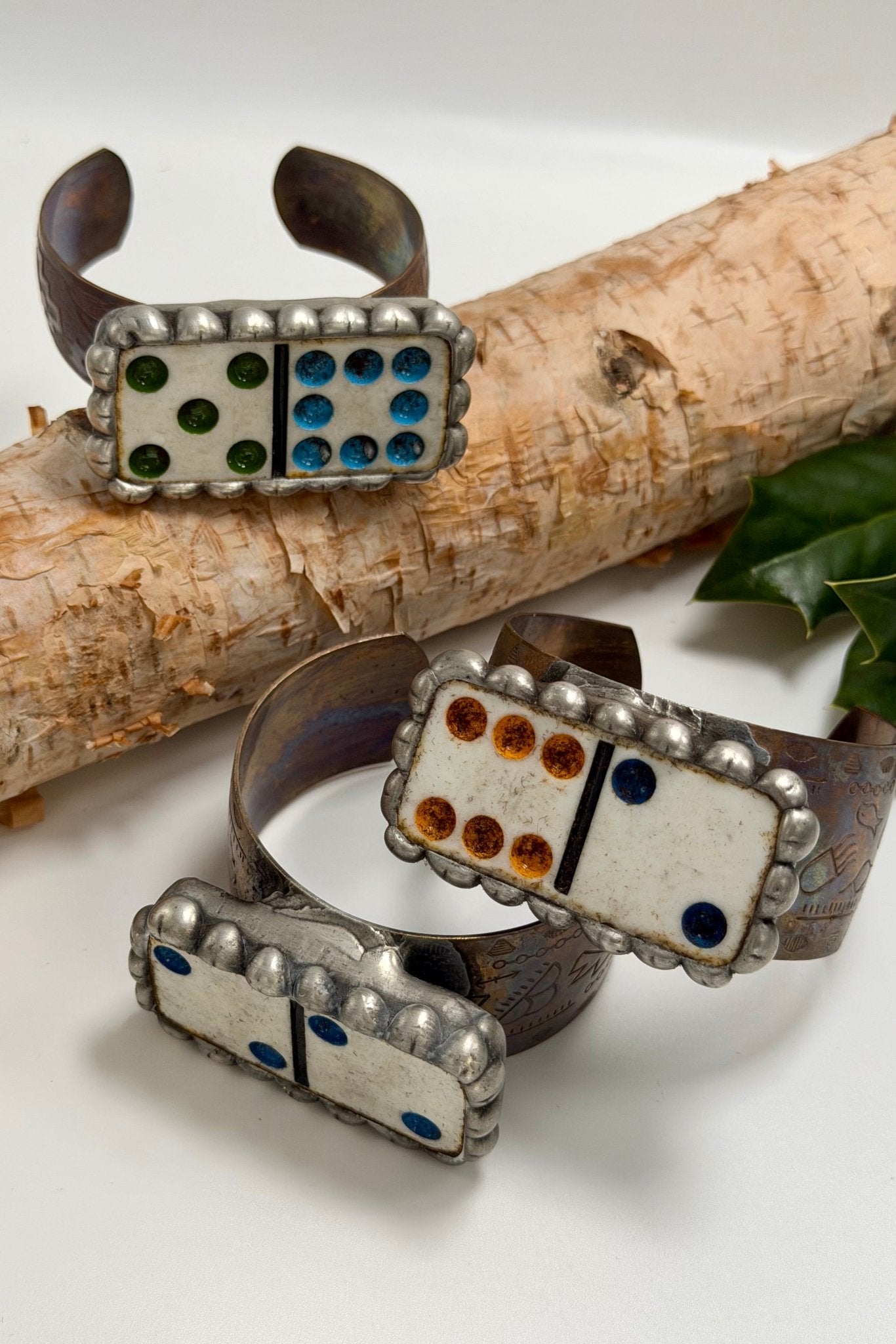 Colored Numbers Domino Cuff - ivyandlavyboutique ivyandlavyboutique