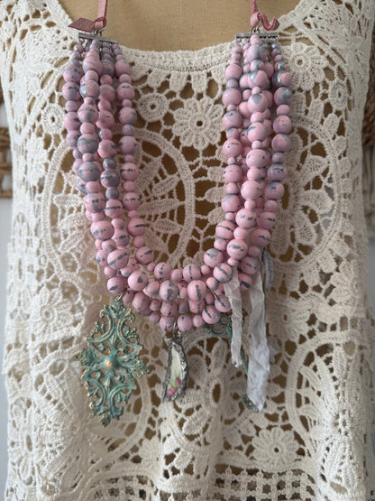 Combo 2 This & That Eclectic Layered Necklace - ivyandlavyboutique A Rare Bird Shop
