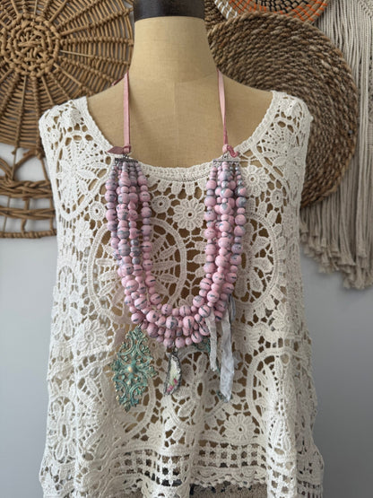 Combo 2 This & That Eclectic Layered Necklace - ivyandlavyboutique A Rare Bird Shop