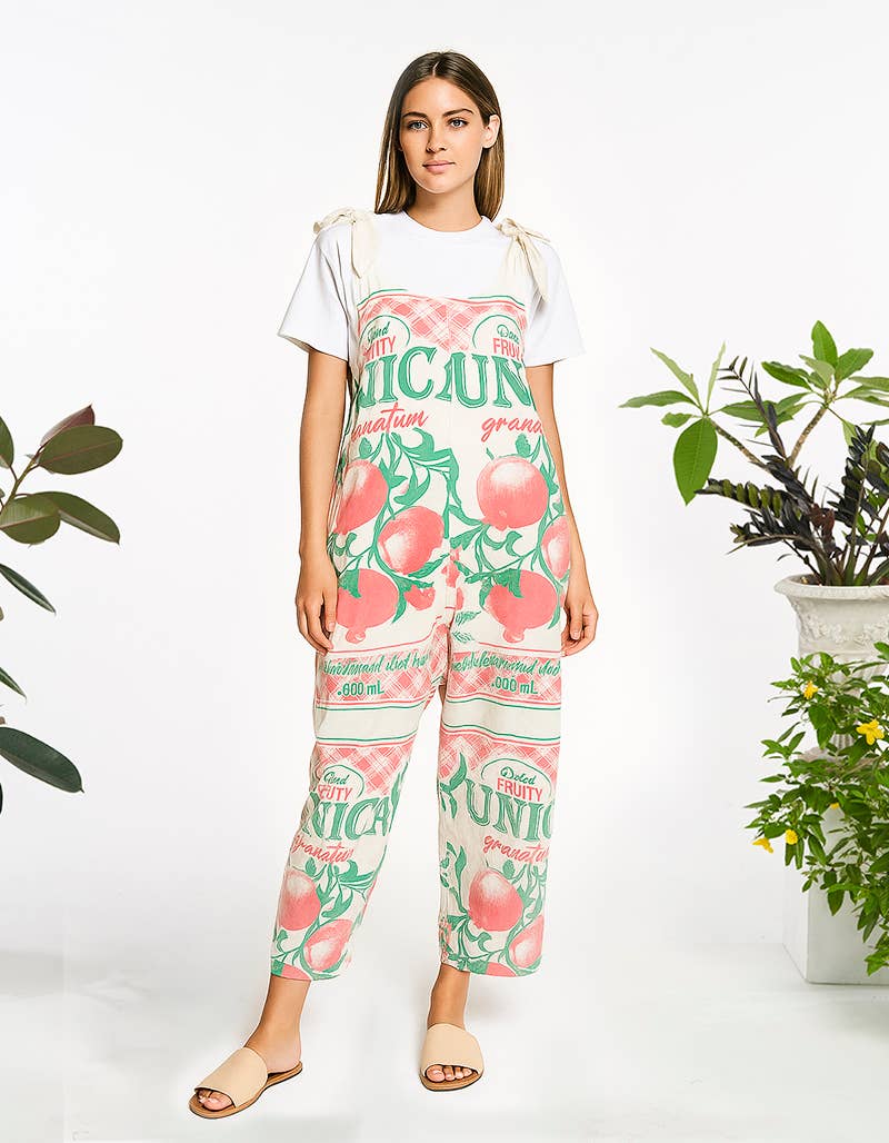 Cotton Jumpsuit: PUNICA / HORSE / ACE / CHERRY - ivyandlavyboutique Kathmandu Imports