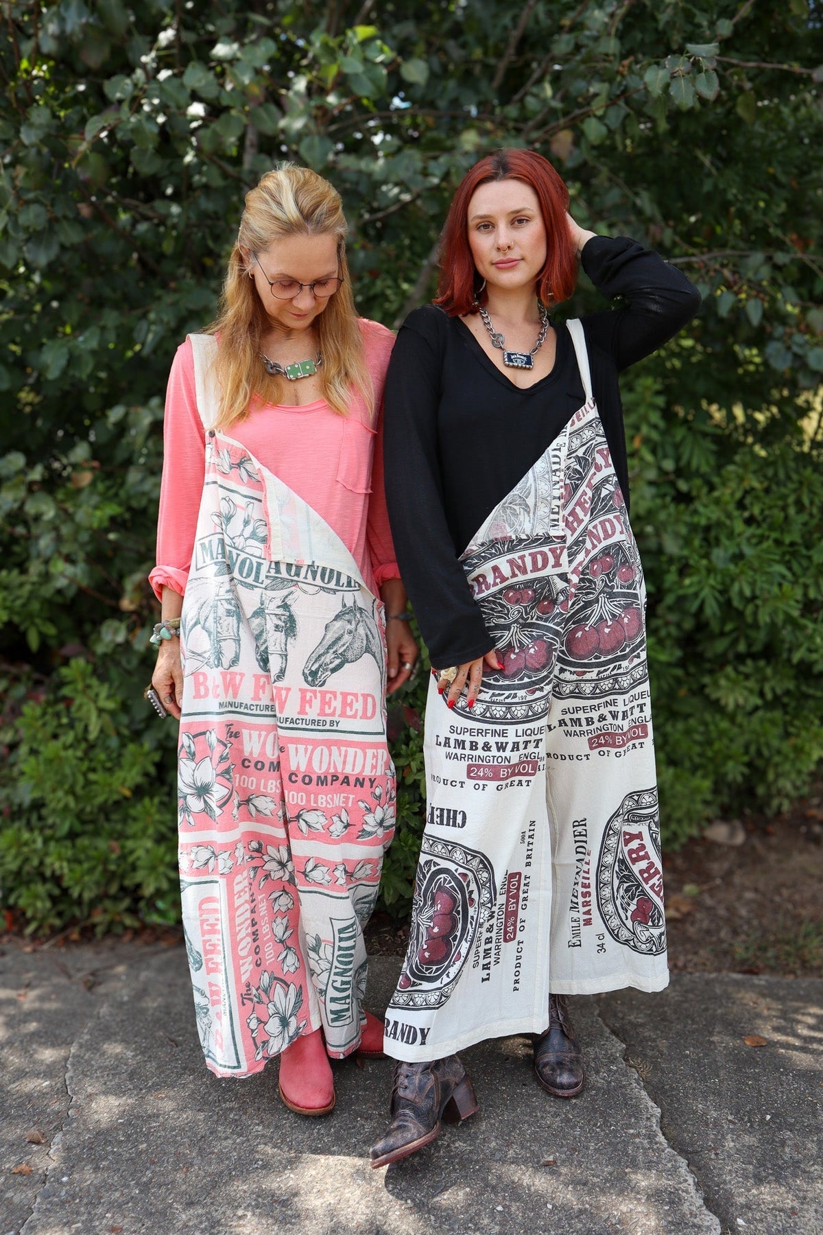 Cotton Jumpsuit: PUNICA / HORSE / ACE / CHERRY - ivyandlavyboutique Kathmandu Imports