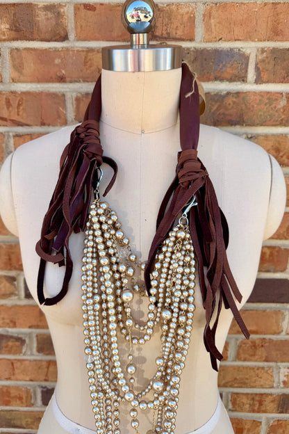 Cowboy on the Run Statement Necklace - ivyandlavyboutique ivyandlavyboutique