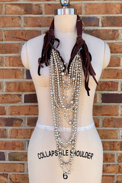 Cowboy on the Run Statement Necklace - ivyandlavyboutique ivyandlavyboutique