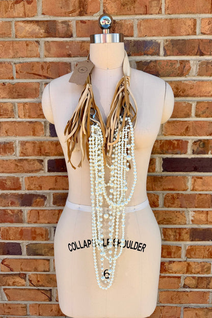 Cowboy on the Run Statement Necklace - ivyandlavyboutique ivyandlavyboutique