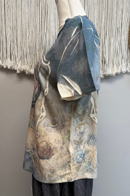 Cowgirl Vibes Short Sleeve Top - ivyandlavyboutique Origami Apparel ~ Lace and Crochet inspired