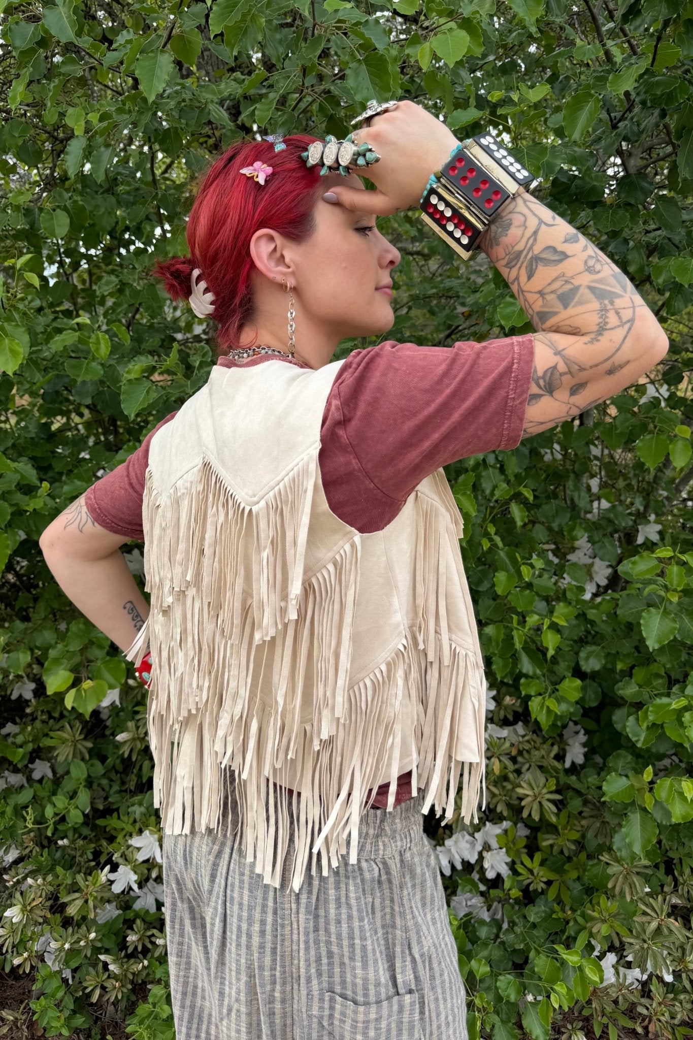 Cowgirl Vibes Suede Vest - ivyandlavyboutique ivyandlavyboutique