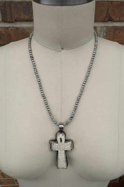 Cross My Heart Necklace 2 - ivyandlavyboutique ivyandlavyboutique