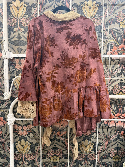 Crushed Petals Jacket - ivyandlavyboutique Jaded Gypsy