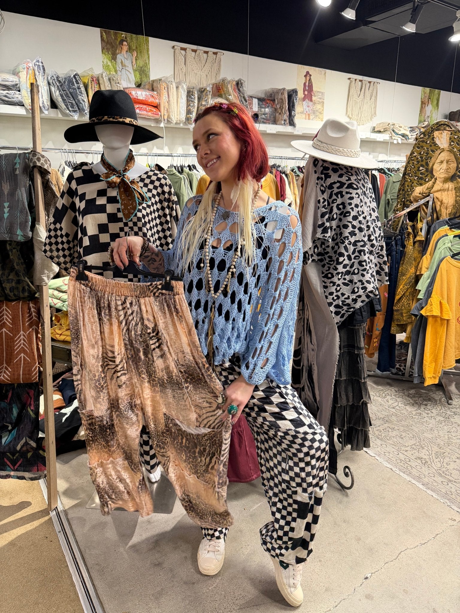 Crushed Velvet Pant - ivyandlavyboutique ivyandlavyboutique