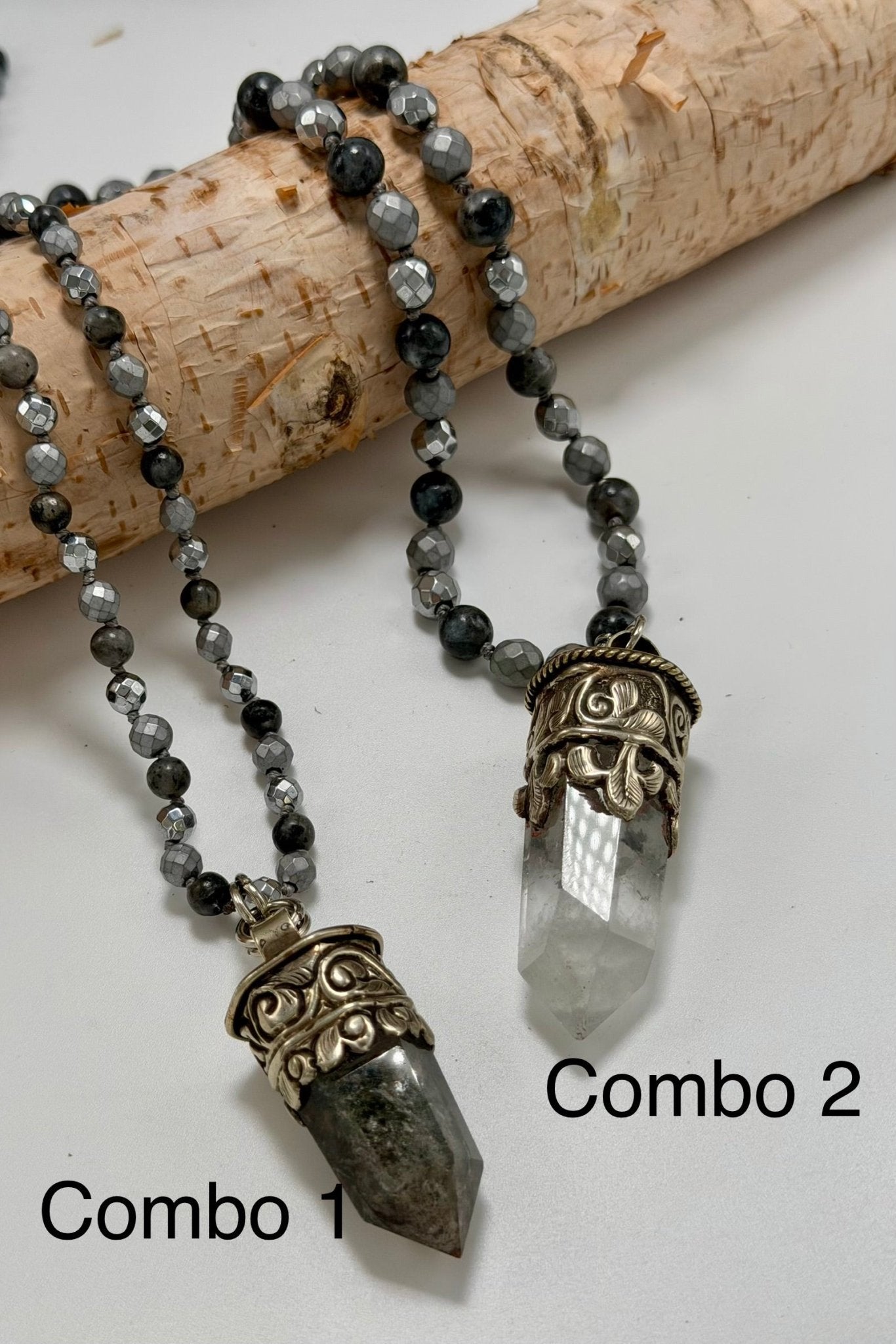 Crystal Cut Drop Necklace - ivyandlavyboutique ivyandlavyboutique