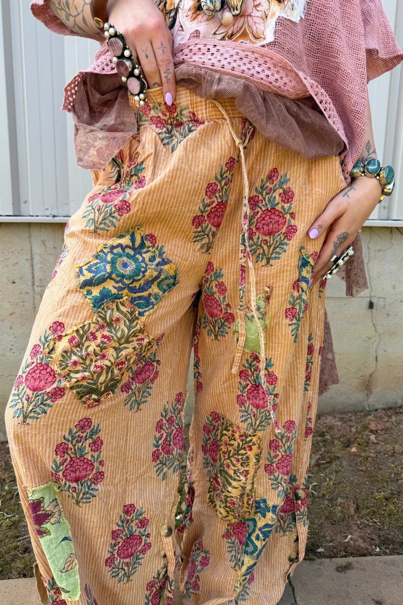 Dahlia Reversible Pant - ivyandlavyboutique A Rare Bird Shop