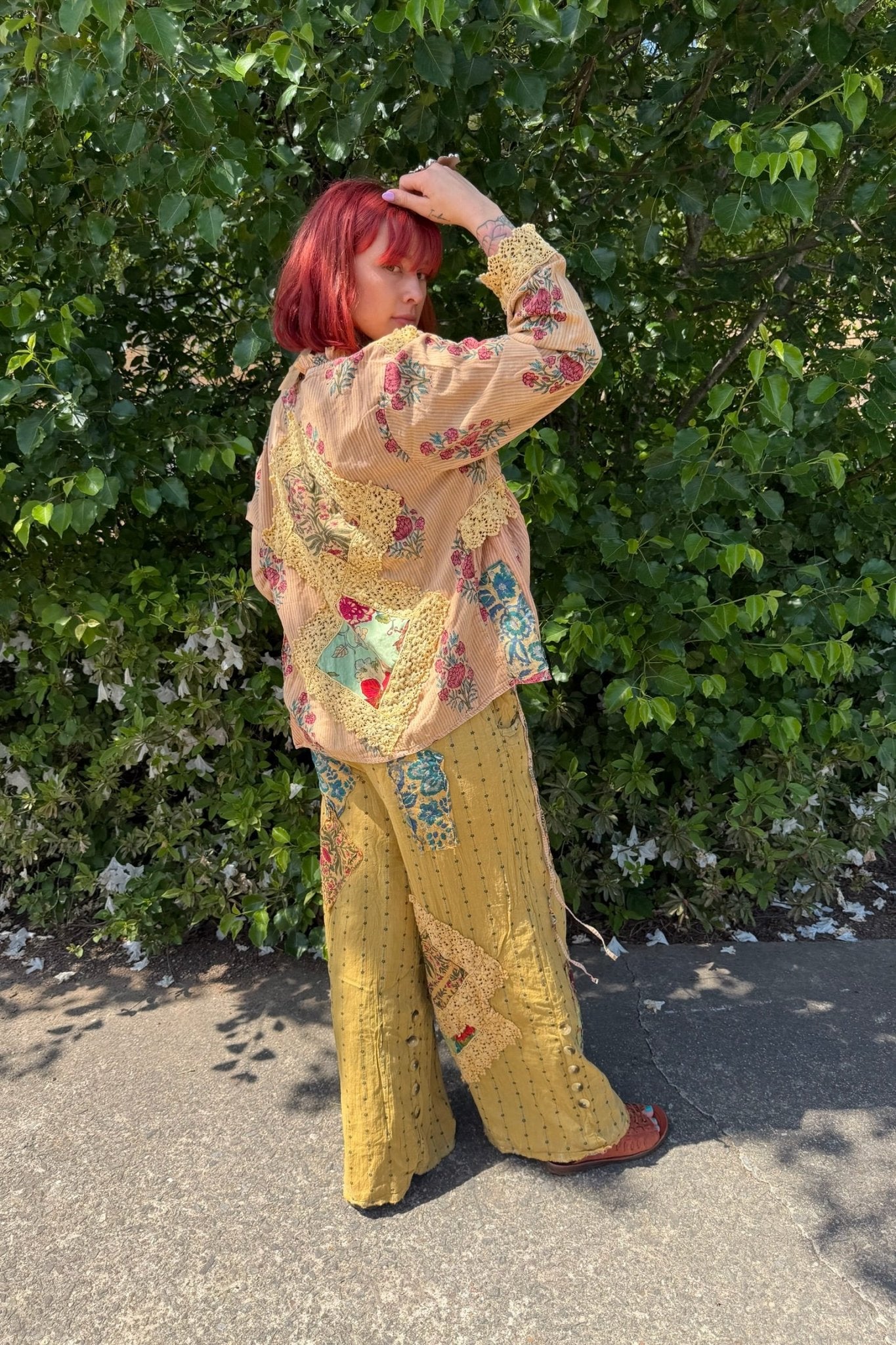 Dahlia Reversible Pant - ivyandlavyboutique A Rare Bird Shop