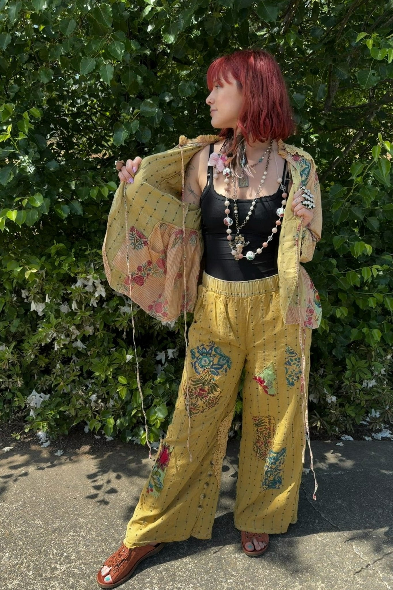 Dahlia Reversible Pant - ivyandlavyboutique A Rare Bird Shop
