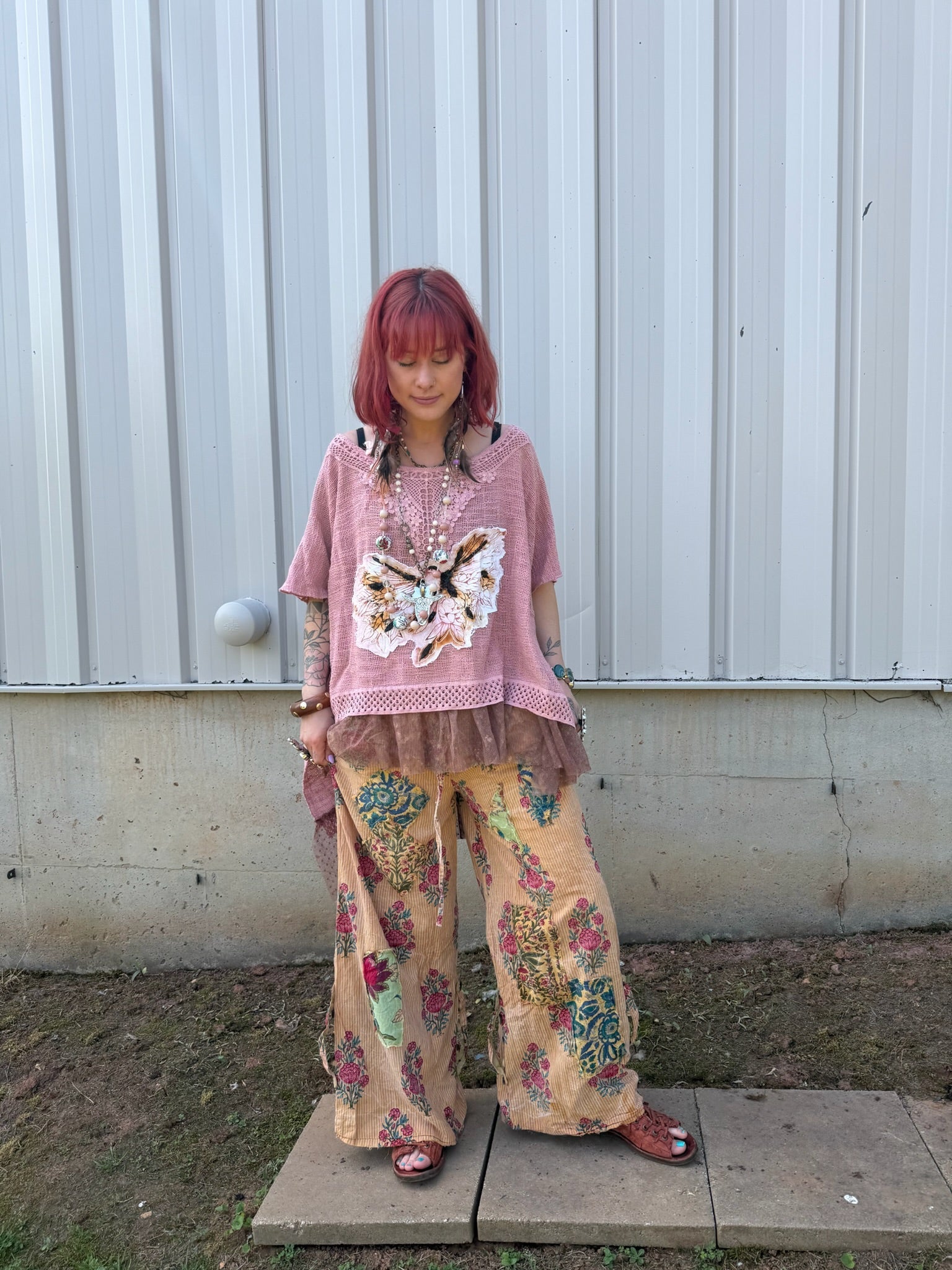 Dahlia Reversible Pant - ivyandlavyboutique A Rare Bird Shop