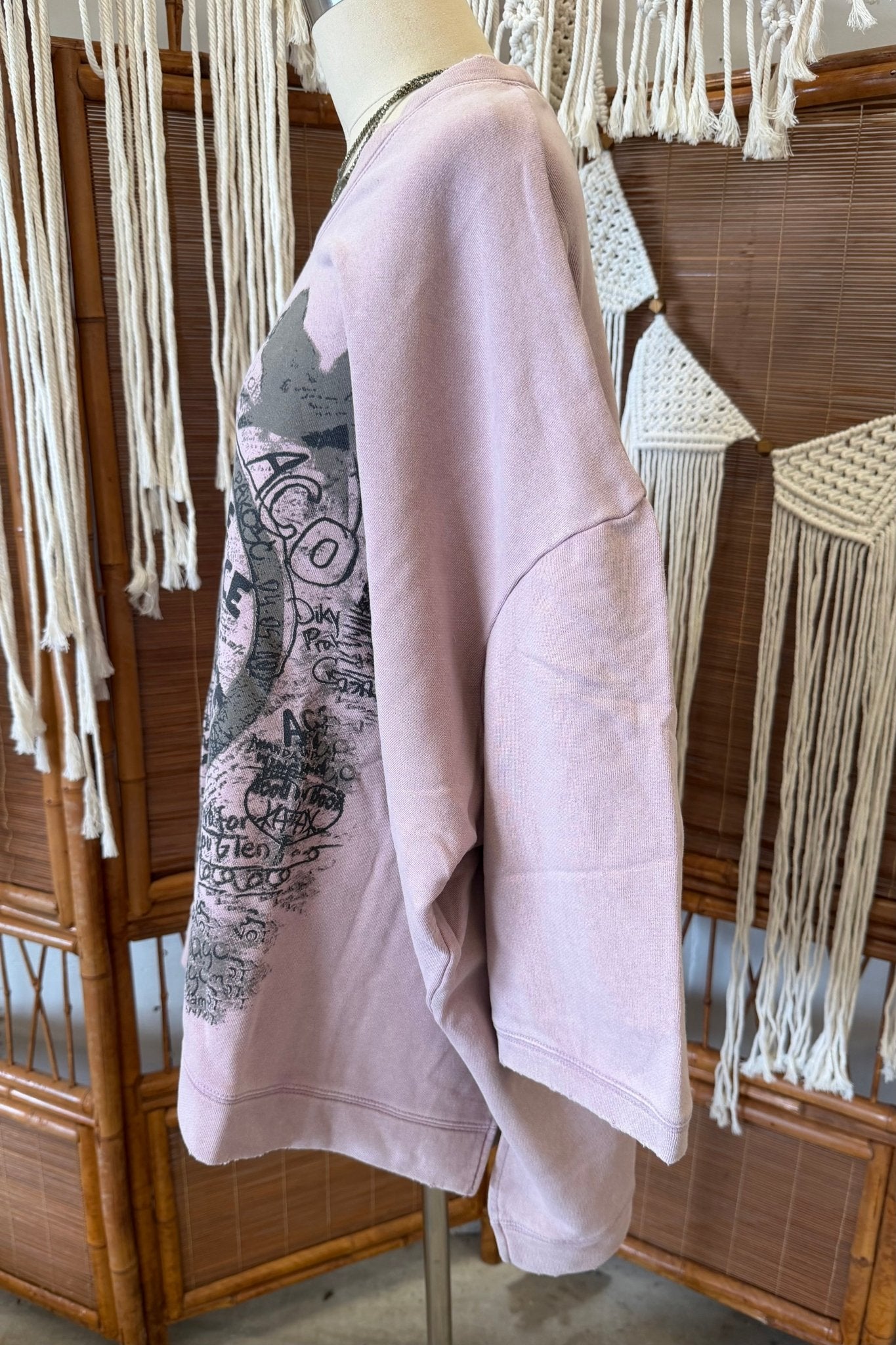 Dance With The Moon Sweatshirt Peace - ivyandlavyboutique Jaded Gypsy