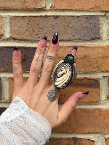 Dark Horse Ring - ivyandlavyboutique ivyandlavyboutique