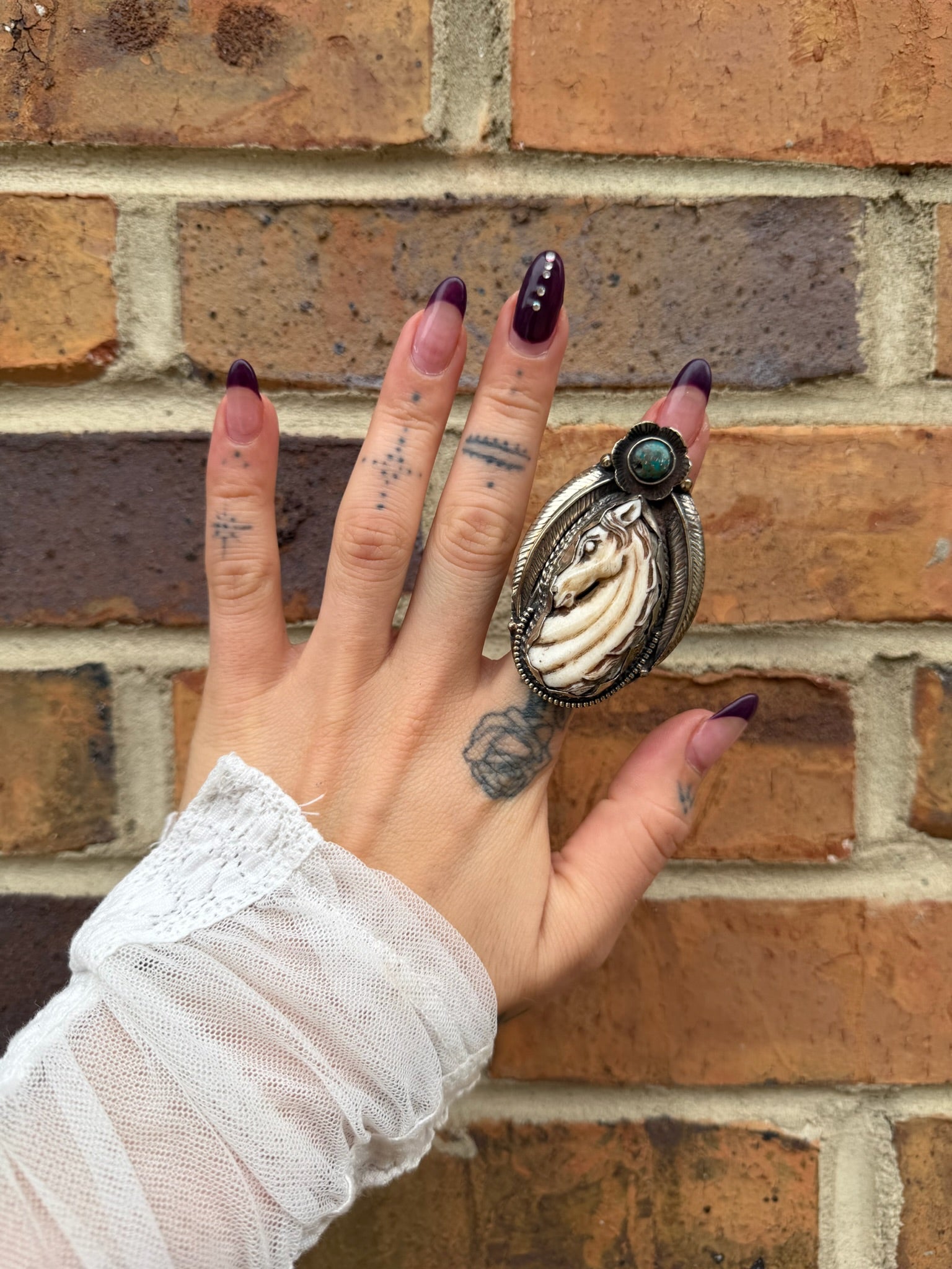 Dark Horse Ring - ivyandlavyboutique ivyandlavyboutique