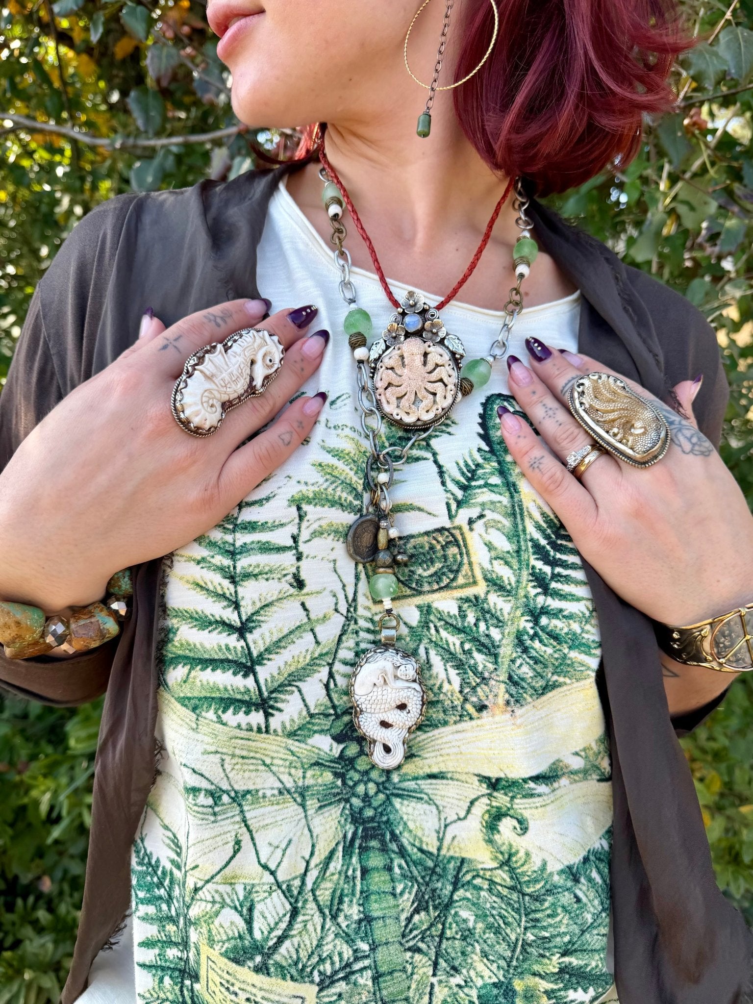 Davey Jones Ring - ivyandlavyboutique ivyandlavyboutique