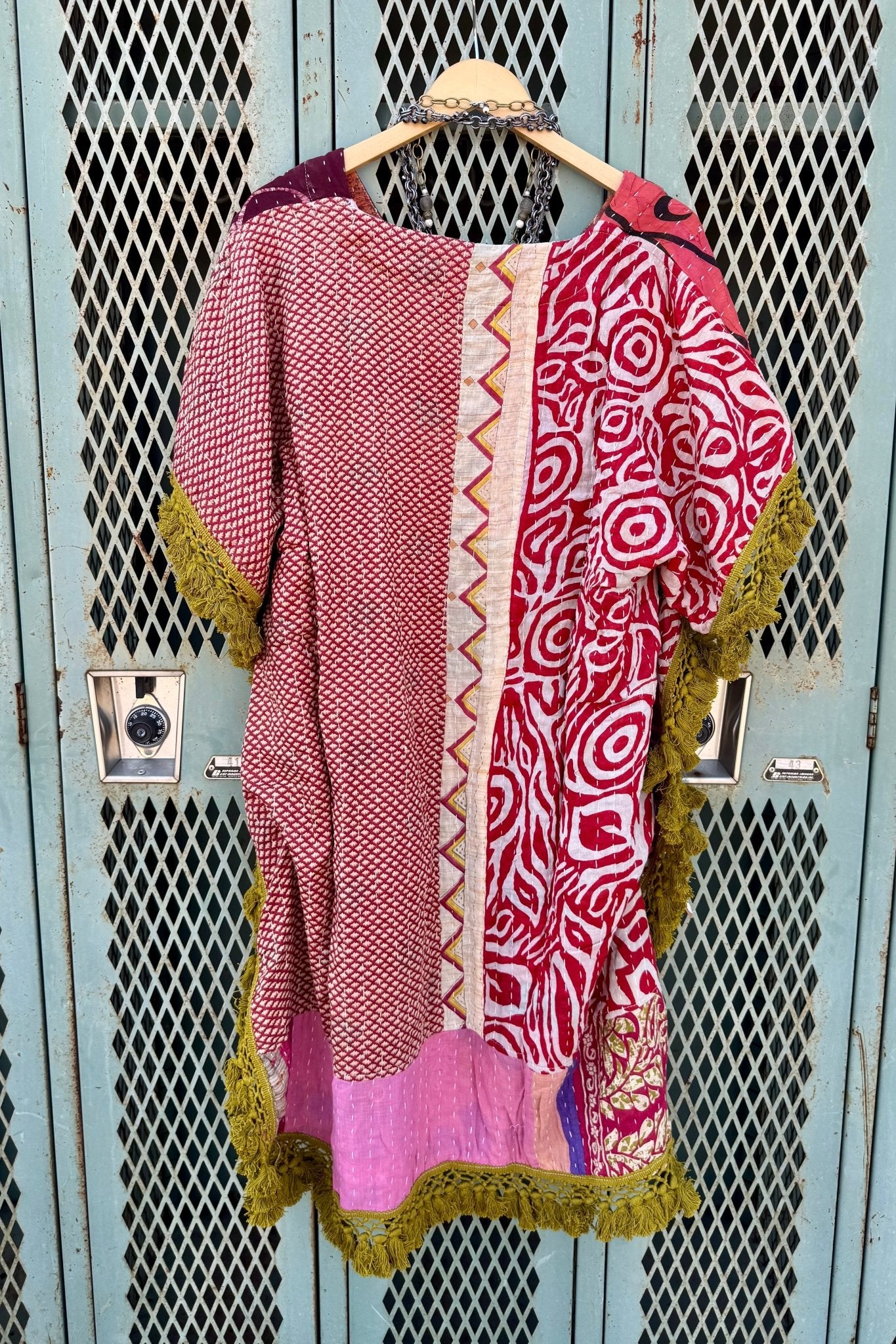 Day Dreamer Kantha Poncho Top - Combo 2 - ivyandlavyboutique Kathmandu Imports