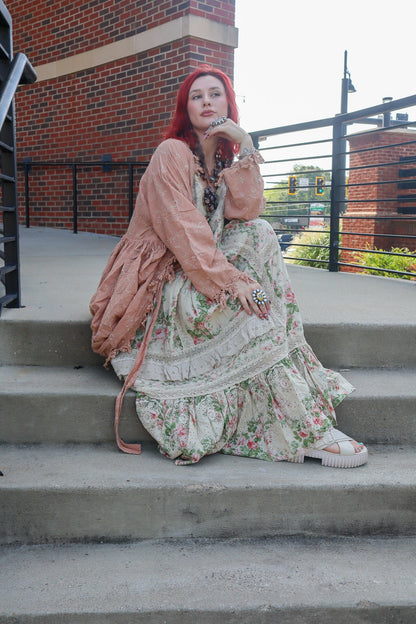 Day Dreams Tie Duster - ivyandlavyboutique Jaded Gypsy