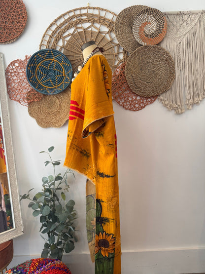 Desert Bliss Linen Tunic Hi Lo Top - ivyandlavyboutique I LOVE LINEN