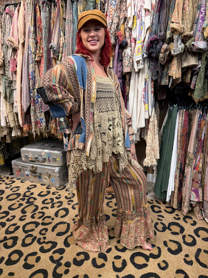 Desert Dancer Ruffle Pants - ivyandlavyboutique Jaded Gypsy