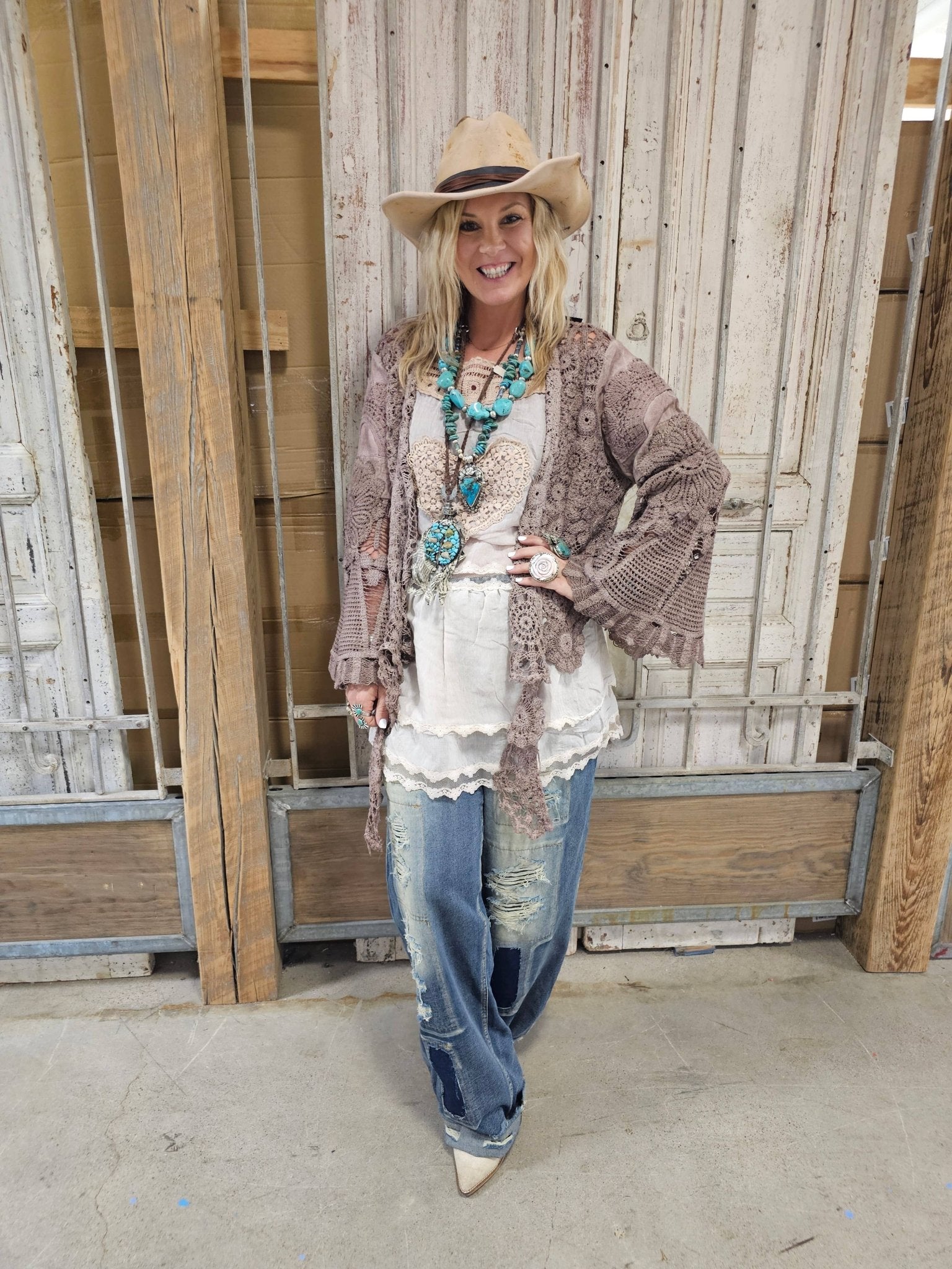 Desert Rose Throwover - ivyandlavyboutique A Rare Bird Shop