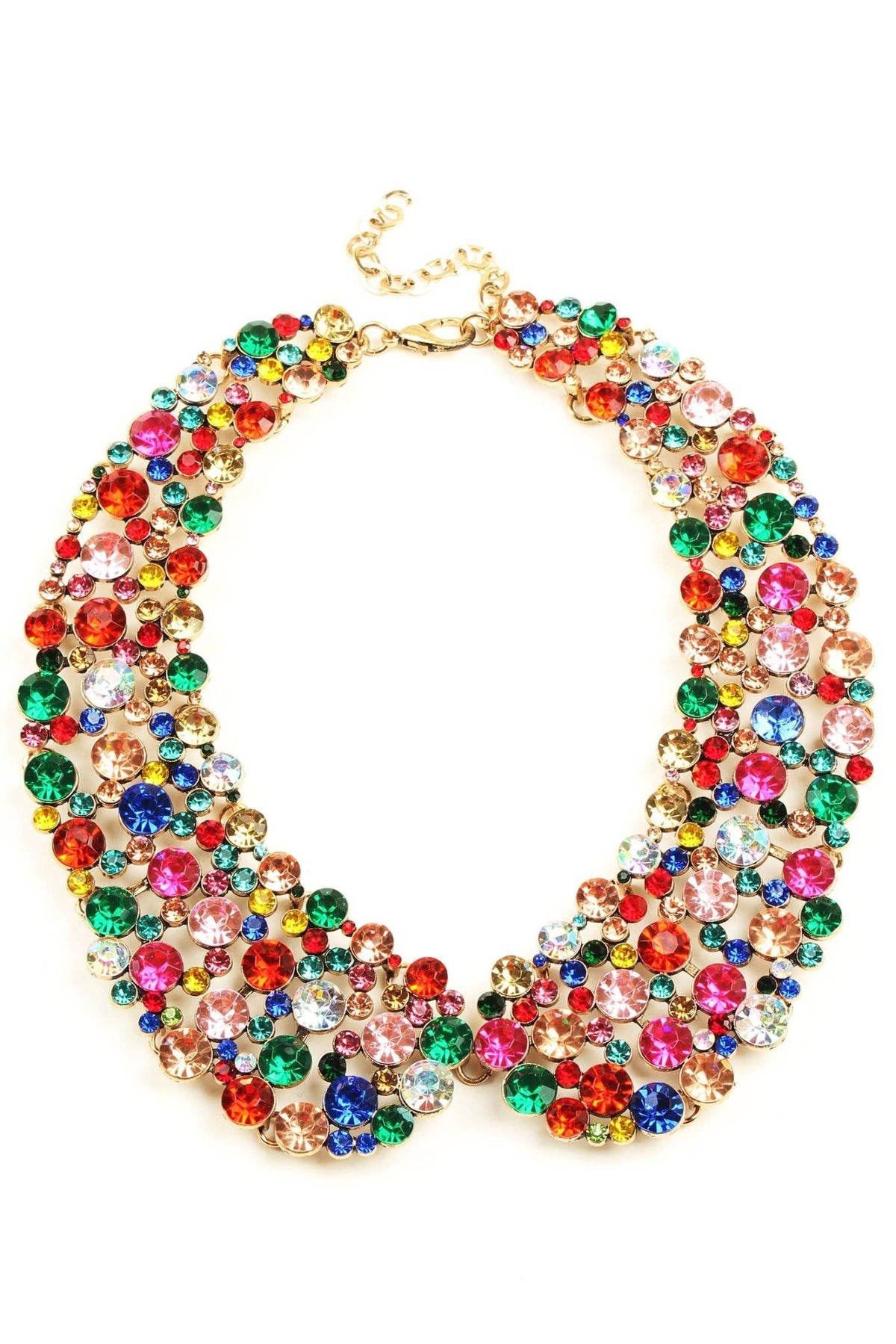 Diana Collar Necklace: Green - Boho Wanderlust Boutique Eye Candy Los Angeles