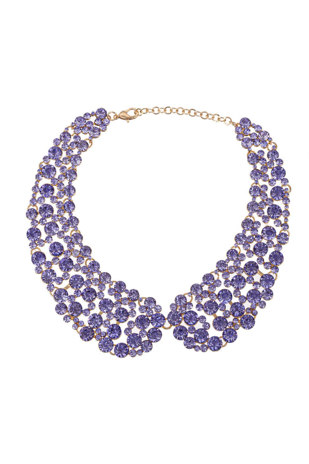 Diana Purple Collar Necklace - Boho Wanderlust Boutique Eye Candy Los Angeles