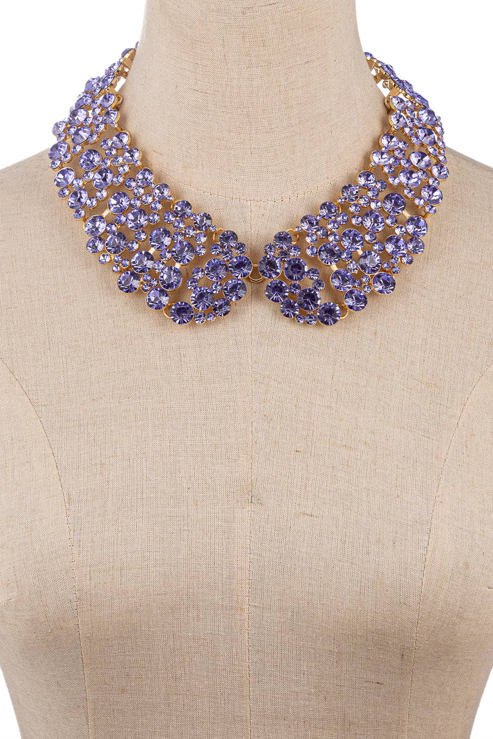 Diana Purple Collar Necklace - Boho Wanderlust Boutique Eye Candy Los Angeles