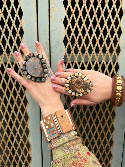Dino Fossil Ring 3 - ivyandlavyboutique ivyandlavyboutique