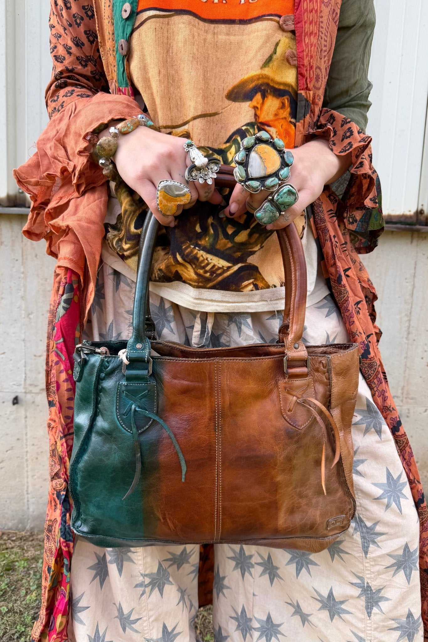 Dip Dye Rockababy Bag - Bedstu - ivyandlavyboutique Bed/Stu