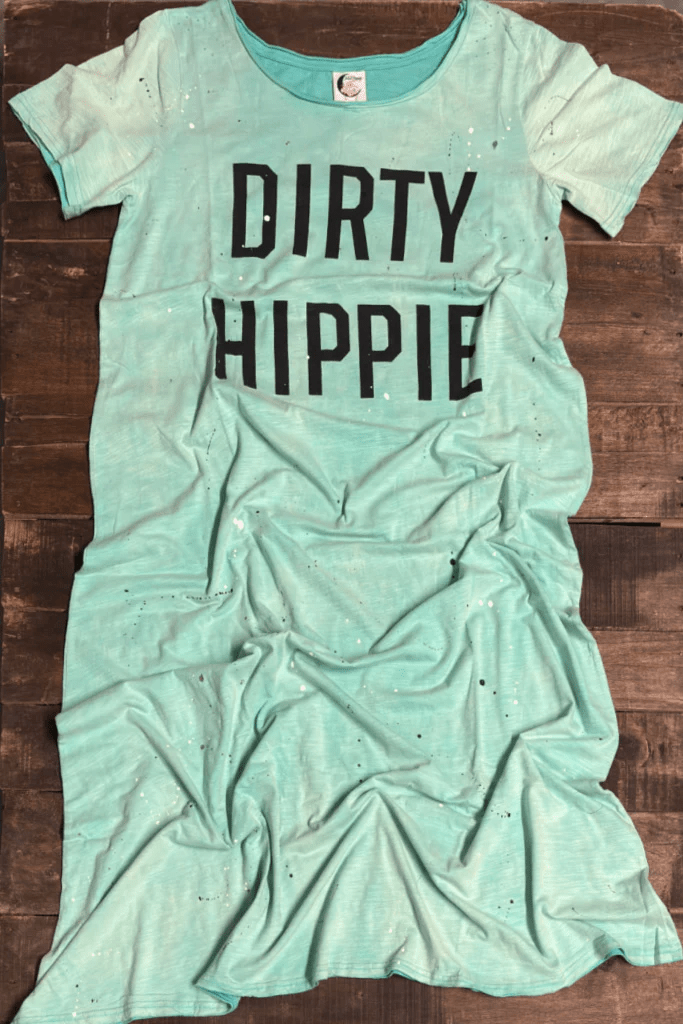 Dirty Hippie Maxi Dress - Vintage Mint - ivyandlavyboutique Jaded Gypsy
