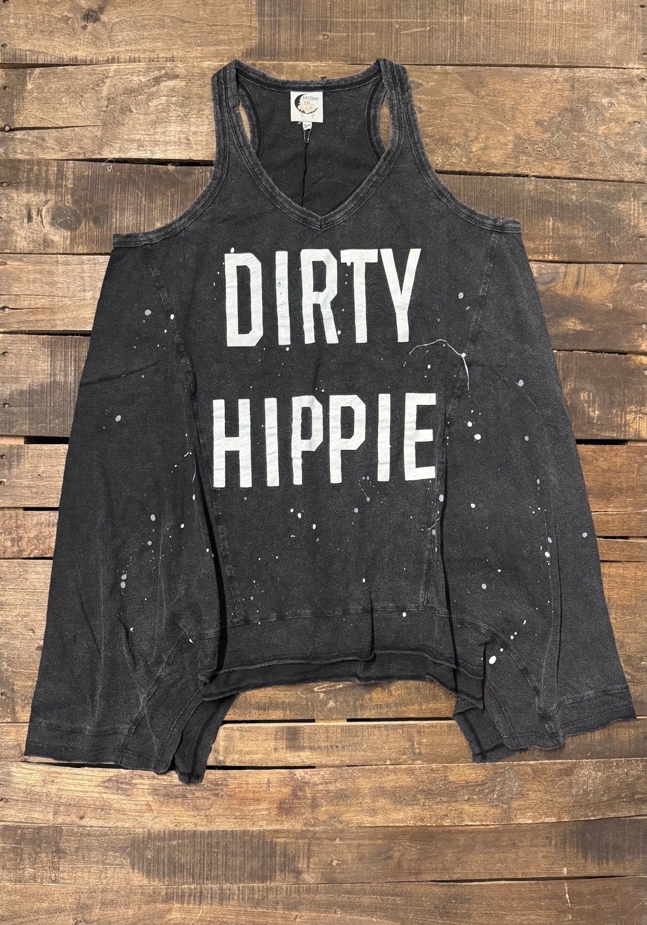 Dirty Hippie Tank Top - ivyandlavyboutique Jaded Gypsy