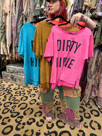 Dirty Hippie Tops - Select your Color - ivyandlavyboutique Jaded Gypsy