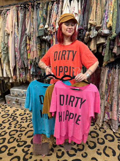 Dirty Hippie Tops - Select your Color - ivyandlavyboutique Jaded Gypsy