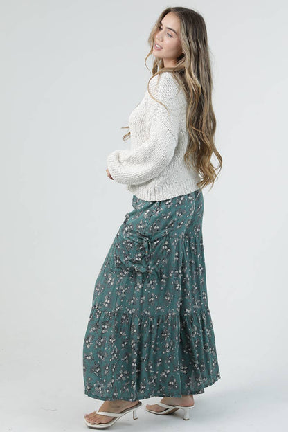 Ditsy Daze Floral Pant - ivyandlavyboutique ANGIE