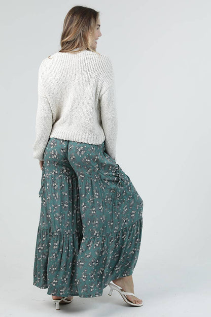 Ditsy Daze Floral Pant - ivyandlavyboutique ANGIE