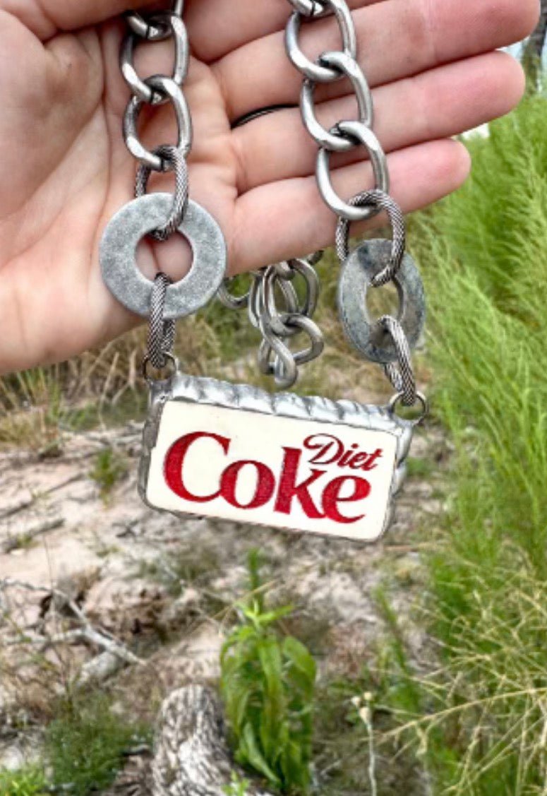 Dominos Dt Cole Necklace - ivyandlavyboutique Art by Amy