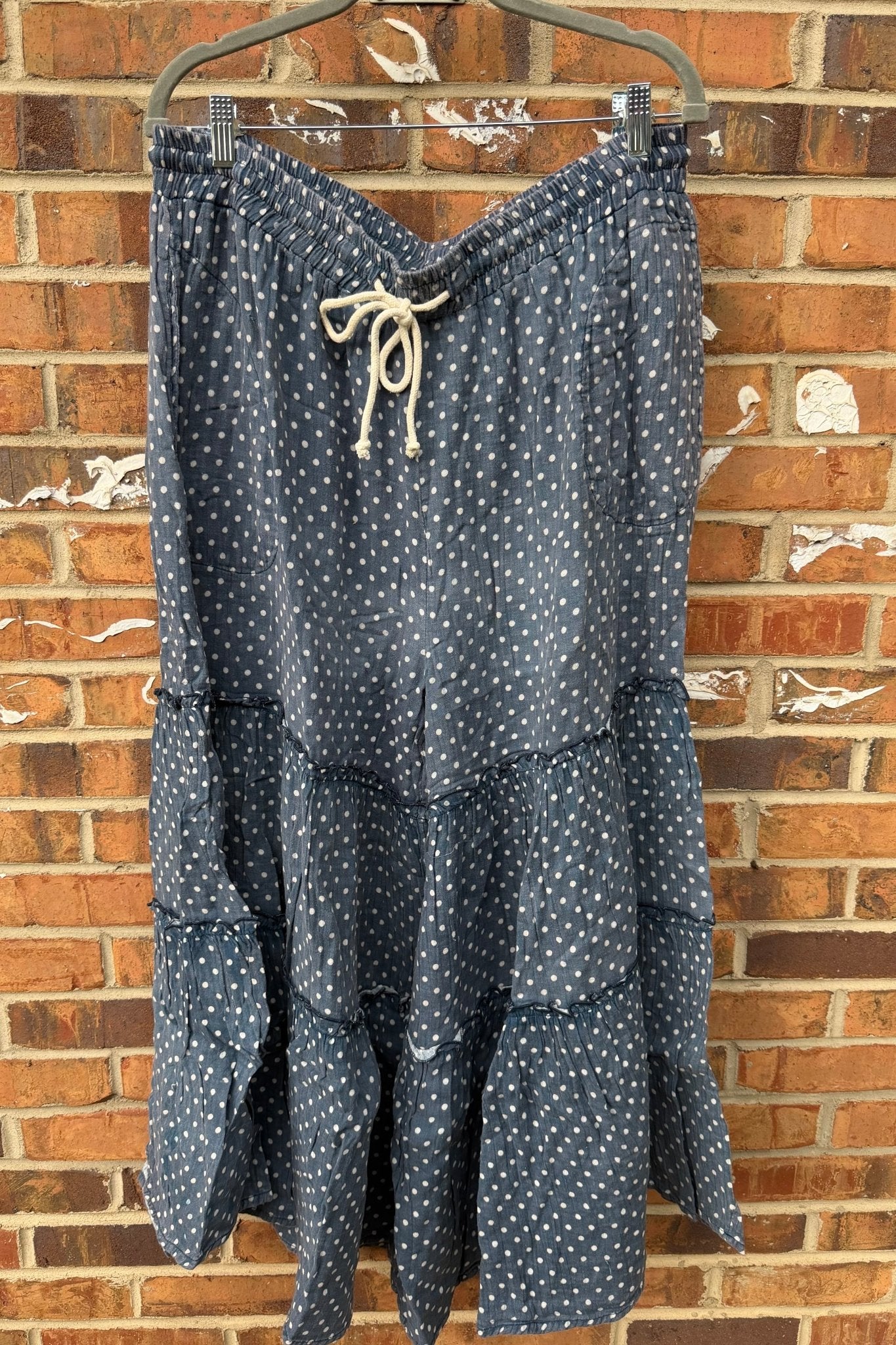 Dotty Queen Flare Pants - ivyandlavyboutique A Rare Bird Shop