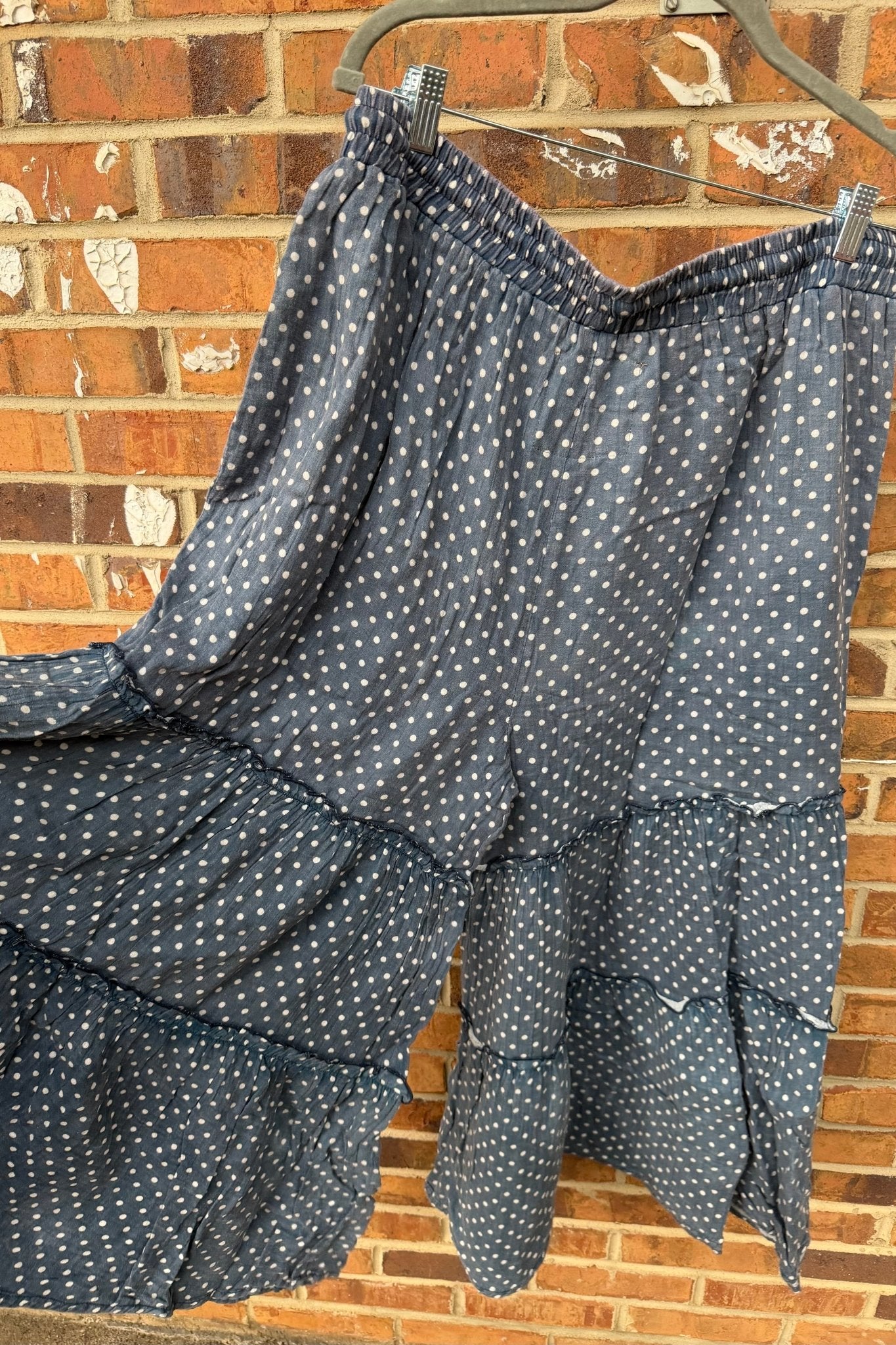 Dotty Queen Flare Pants - ivyandlavyboutique A Rare Bird Shop