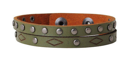 Double Strand Stud and Rhombus Bracelet: OLIVE - ivyandlavyboutique Most Wanted USA
