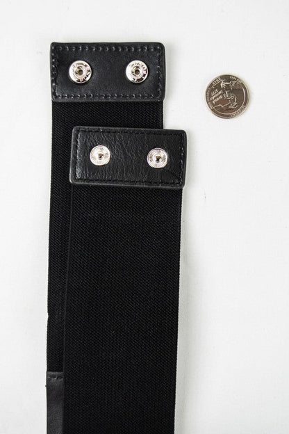 Double Western Faux Leather Waist Belt - ivyandlavyboutique Leto Accessories